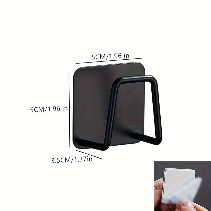 Svamphållare i Rostfritt Stål – Borrfri Väggmontering